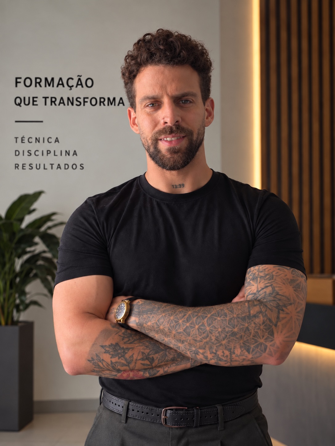 Wilson, barbeiro e formador da Wilson Aires Academy